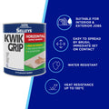 Selleys 2L Kwik Grip Horizontal Contact Adhesive - Solvent-Based, Instant Bond