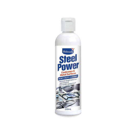 Hillmark 250ml Steel Power Stainless Steel Cleaner