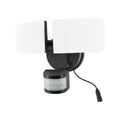 Arlec Solar Hybrid Powered Ketupa Twin Head Security Floodlight 1000 Lumens - Black - Weather Resistant - SuperSaverAU - view 1