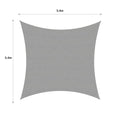 Coolaroo Shade Sail - 5.4x5.4m Square - HDPE - UV Protection - Durable - SuperSaverAU - view 3