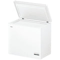 Haier Series 300 194L hybrid chest freezer - white, 6 star energy rating, Super Freeze - HCF195W