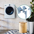 Carinya Universal Clothes Dryer Wall Mount Kit 2 Wall Brackets White Steel