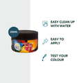 Taubmans Hi C Yellow Sample Pot 250ml Water-Based Easy Apply - SuperSaverAU - view 2