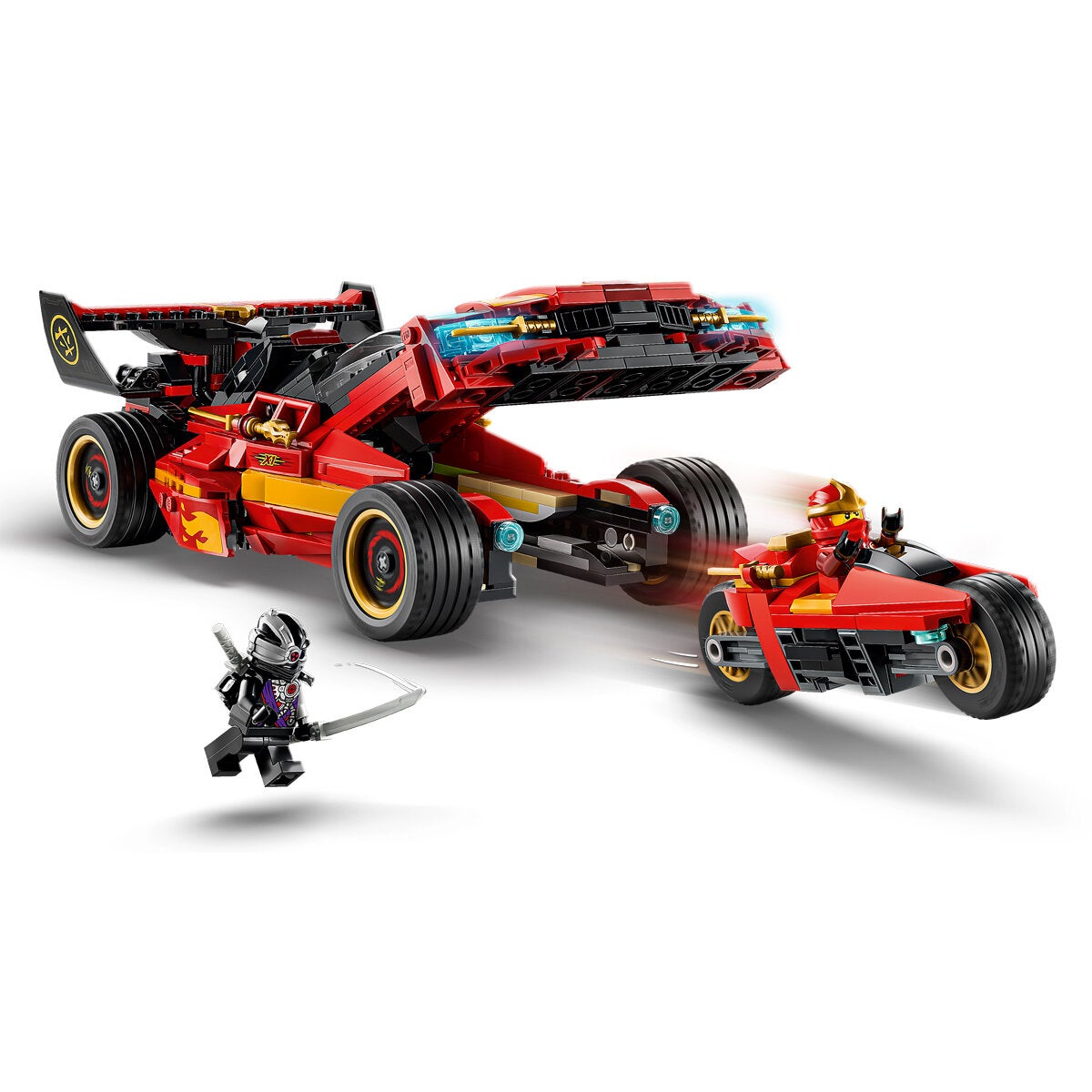 LEGO X-1 Ninja Charger Toy Car NINJAGO 15th Anniversary 691 Pieces 71867 — image 8