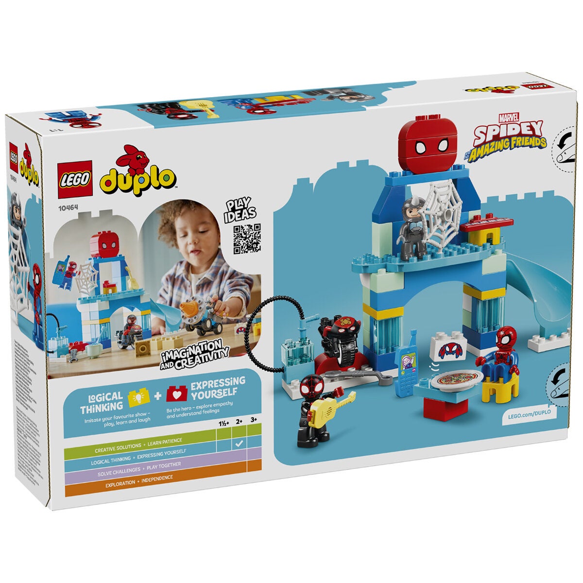 LEGO Team Spidey Webquarters DUPLO Toddler Playset 65 Pieces Ages 2 Plus 10464 — image 3