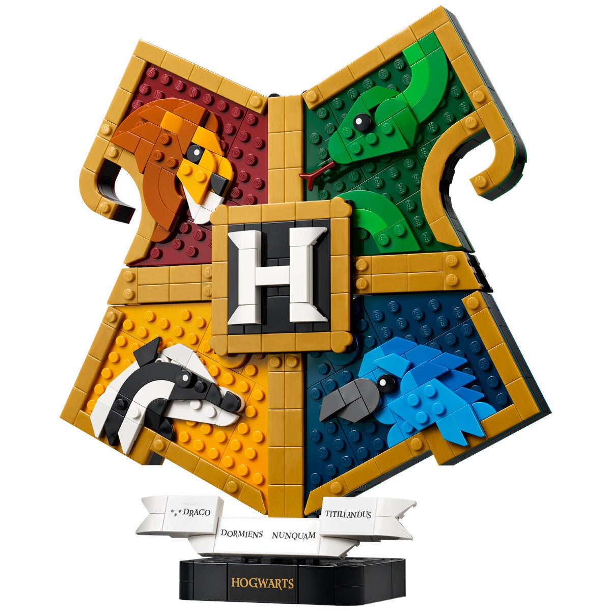 LEGO Hogwarts House Crest Harry Potter Display Model 545 Pieces Decor 76462 — image 3