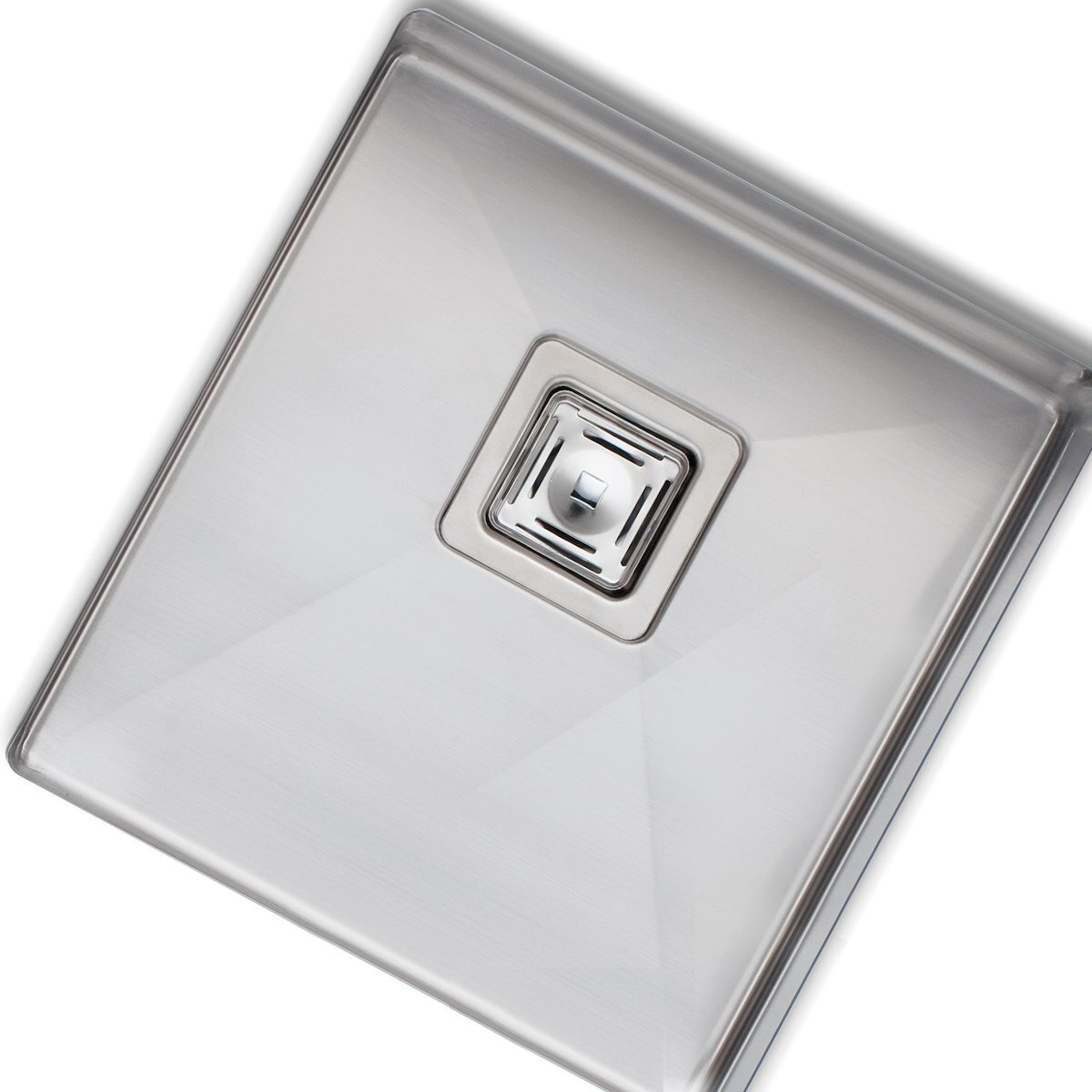 Oliveri Professional Series single bowl undermount sink - brushed 304 grade steel, Softtone - PR1130U