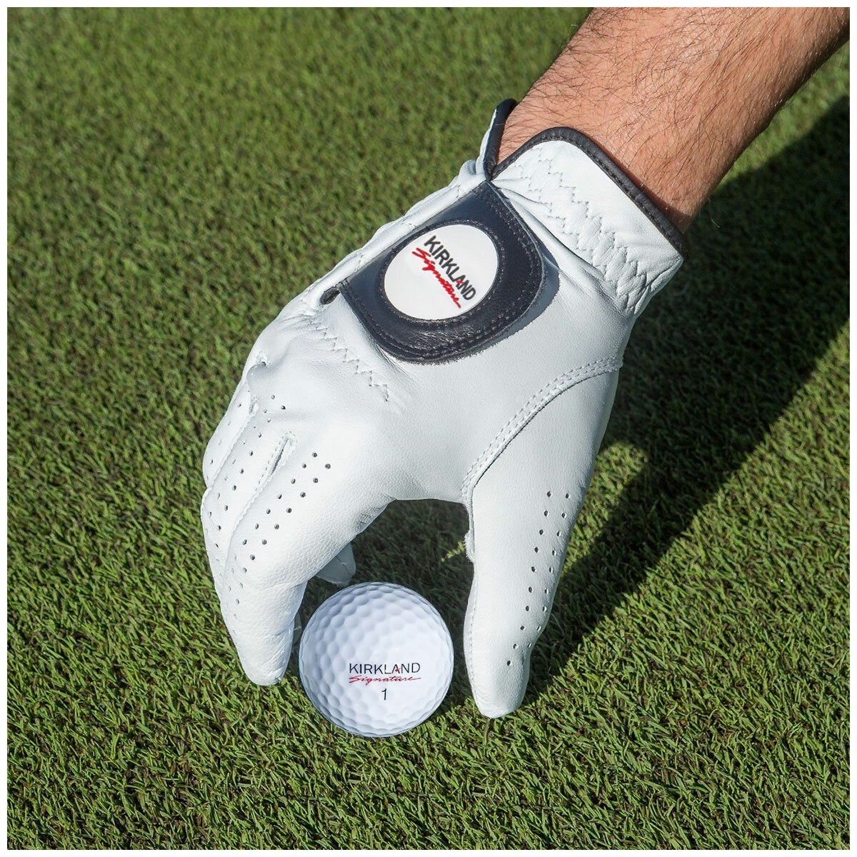 Kirkland Signature Cabretta Leather Golfer Gloves Medium 4 Pack Left-Handed — image 7