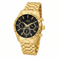JAG Alain Gold Stainless Steel Wristwatch Mens Black Dial Chronograph J2330A — image 2