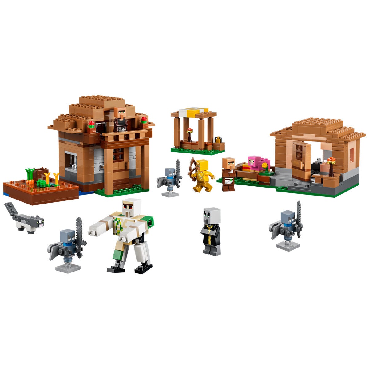 LEGO Evoker Village Attack Minecraft Construction Toy 607 Pieces 21596 — image 4