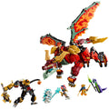 LEGO Wyldfyre Dragon Mech NINJAGO 2 in 1 Action Figure 821 Pieces 71868 — image 4