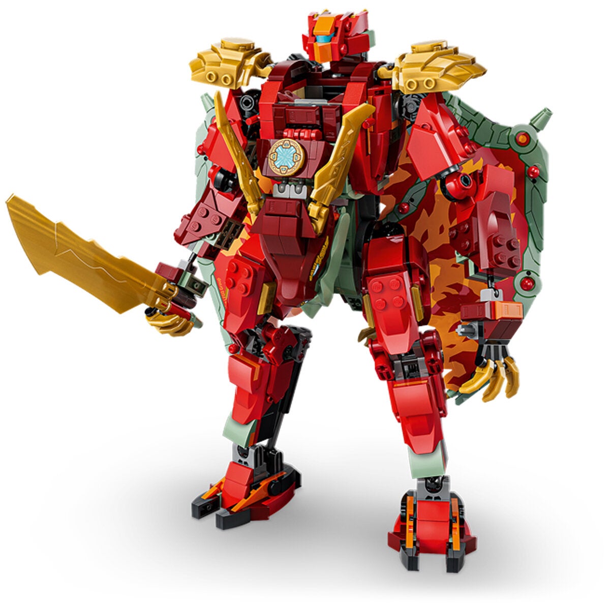 LEGO Wyldfyre Dragon Mech NINJAGO 2 in 1 Action Figure 821 Pieces 71868 — image 6