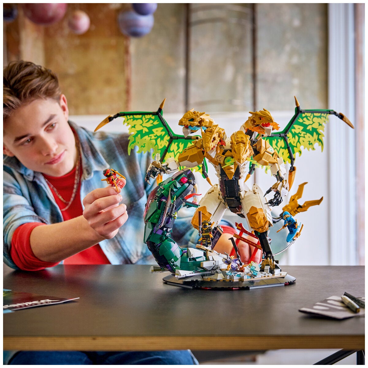 LEGO Ultra Dragon Battle NINJAGO Display Model Kit 2178 Pieces 71872 — image 7