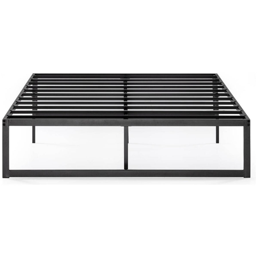Zinus King Quick Lock metal bed frame - black steel, 35.5cm frame height - AU-QLSP-14K