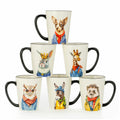 Signature Housewares 503mL Stoneware Animal Mug Set 6 Piece Chip Resistant — image 3