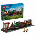 LEGO City Steam Train Toy 60511 with Track Section and Station Platform, 575 Pieces — image 5