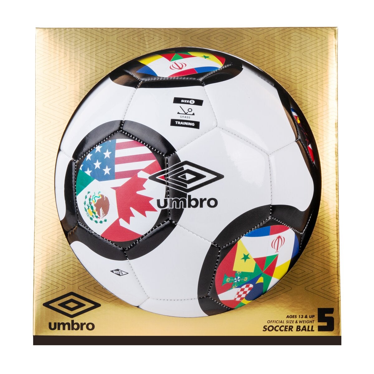 Umbro Lightweight Recreational Football Flags Of The World PVC Surface — image 5