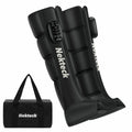 Nekteck Full Zipper Leg Massagers Black 2 Pack, 6 Modes and Wireless Use