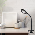 Verve Design 6W Dalton Desk Clamp Lamp - 120mm - Black - Flexible Gooseneck - SuperSaverAU - view 2