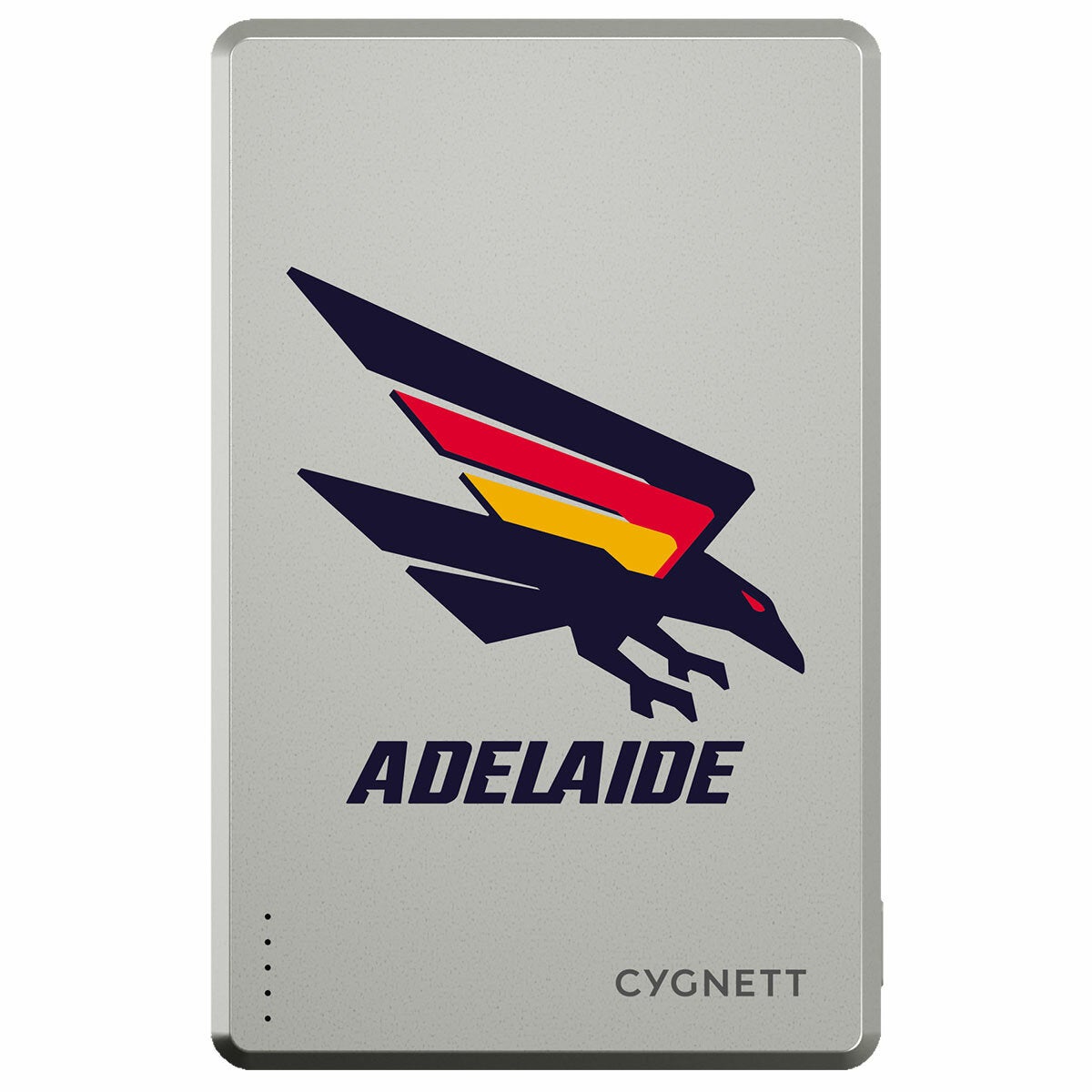 Cygnett Adelaide Crows AFL Portable Charger 5K Slim Power Bank Magnetic CY5359PBCHE