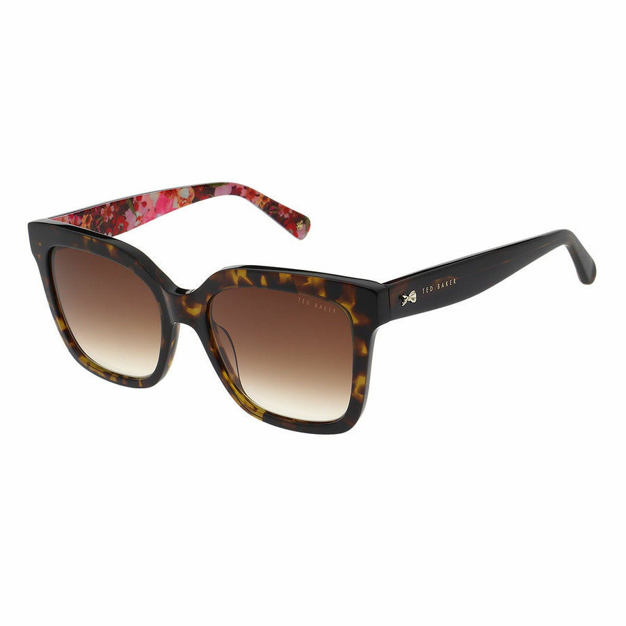 Ted Baker 54mm Tortoiseshell Sunglasses Square Frame Women's TB1761 119