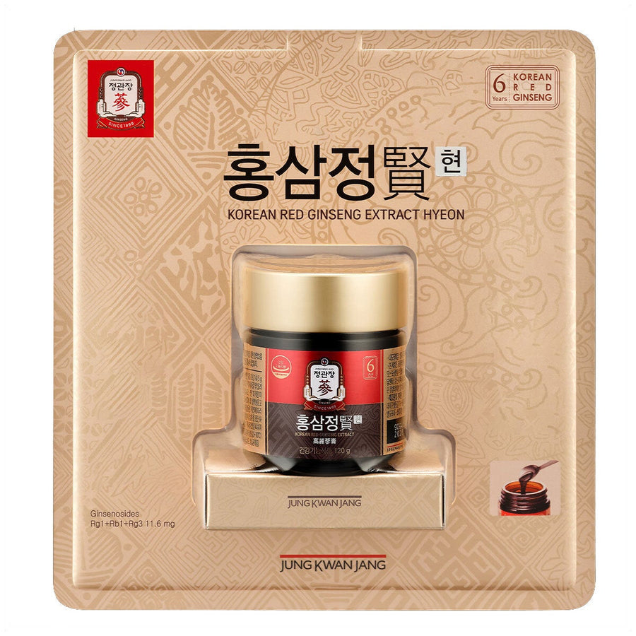 Jung Kwan Jang Hyeon Korean Red Ginseng Extract 120g Immune Support
