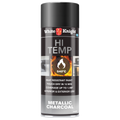 White Knight Hi Temp Spray Paint - 300g - Metallic Charcoal- Solvent Based - Heat Resistant - SuperSaverAU - view 1