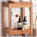 Mesa Solid Acacia Wood Storage Shelving Unit 3 Tier 49.9kg Capacity — image 5