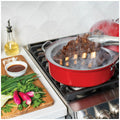 Nordic Ware Stovetop Food Smoker Deluxe Kettle 5 Woodchip Flavours Aluminised Steel — image 5