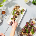 Henckels Stainless Steel Grill Basket Tray And Skewer Set 8 Piece Dishwasher Safe — image 6