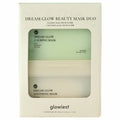 Glowiest Soothing and Calming Daily Face Mask Duo Dream Glow 60 Sheets