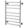 Presenza 80W Wall Mounted Heated Towel Rail Stainless Steel 700 x 530mm