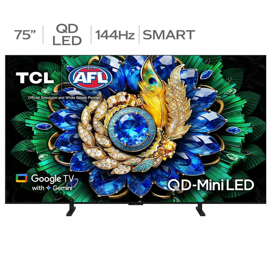 TCL C6L 4K UHD QD Mini LED Smart Television 75 Inch Google TV HDR10 Plus 75C6L