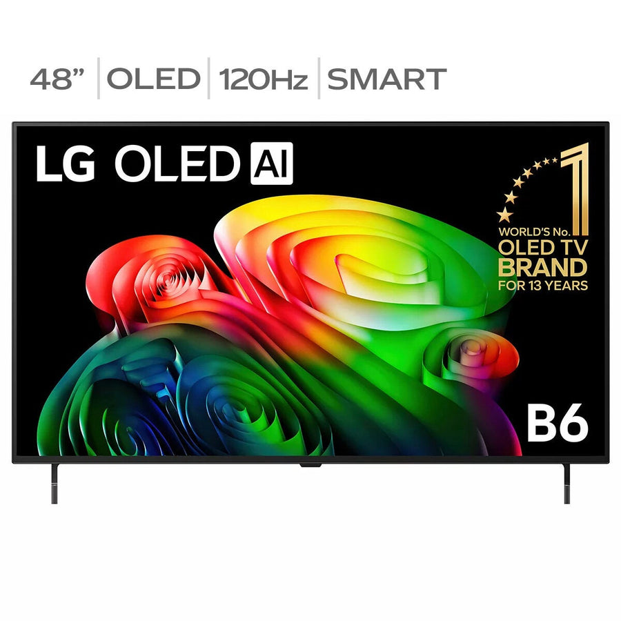 LG B6 4K OLED Smart Television 48 Inch AI Processor 144Hz OLED48B6PSA
