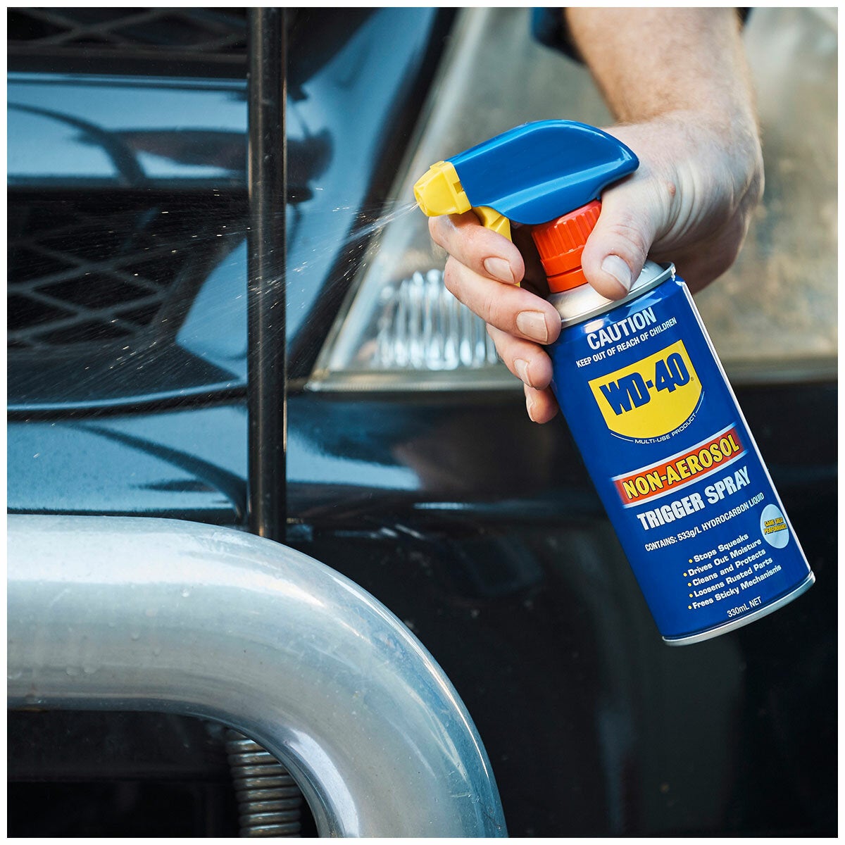 WD-40 330mL Non-Aerosol Trigger Lubricant Spray Triple Pack — image 3