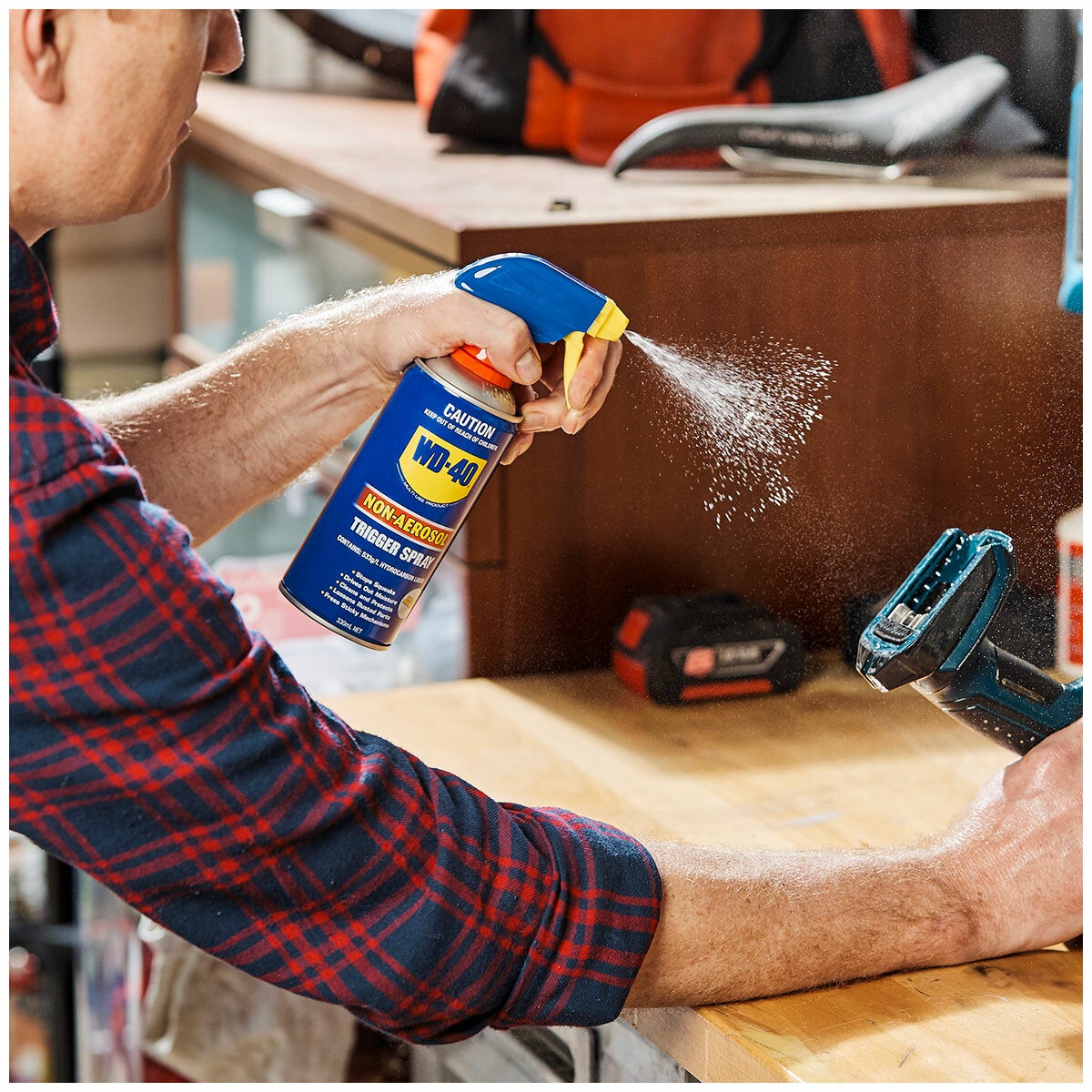WD-40 330mL Non-Aerosol Trigger Lubricant Spray Triple Pack — image 4