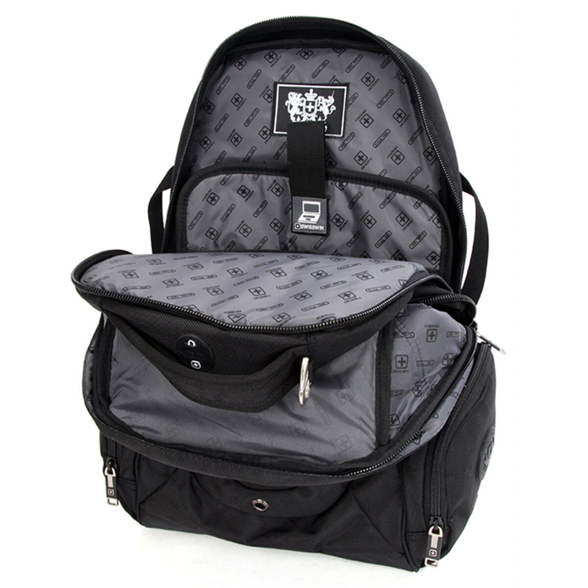 SWISSWIN 38L Water Resistant Travel Backpack 432mm Laptop Compartment SW9275I — image 6