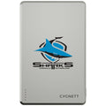 Cygnett Cronulla-Sutherland Sharks NRL Portable Charger 5K Magnetic USB-C CY5824PBCHE