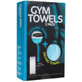 Jason Gym Towel 2 Pack Aqua - SuperSaverAU - view 3