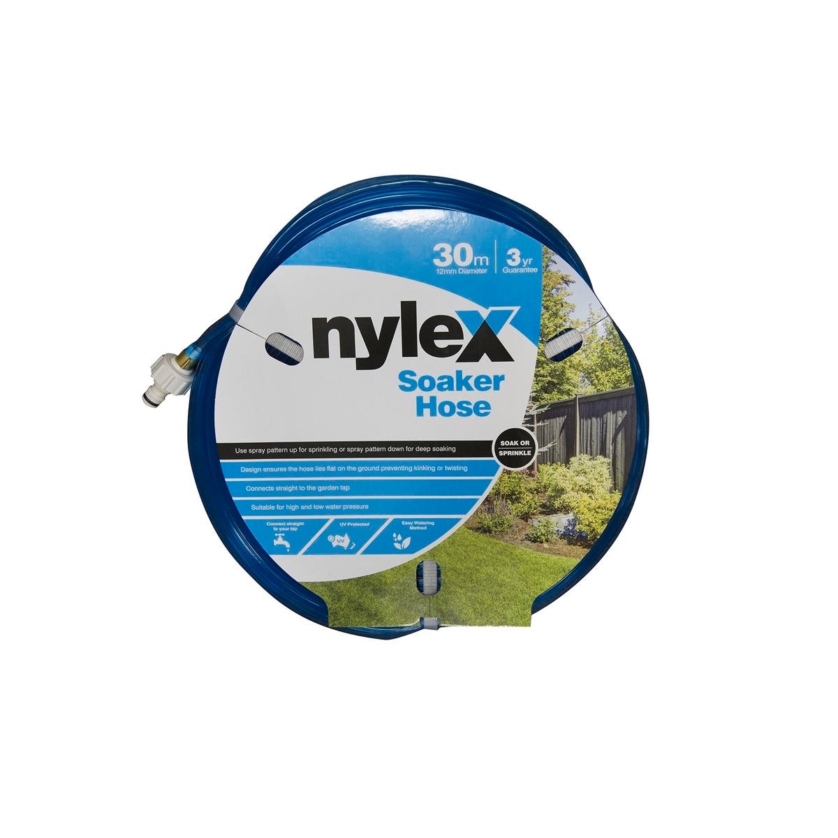 Nylex Soaker Hose 12mm x 30m UV Protected Watering Solution - SuperSaverAU - view 1