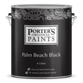 Porter's Paints 4L Palm Beach Black Timber Stain, Matte, UV Resistant, Indoor & Outdoor