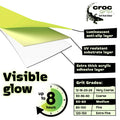 Croc Grip Glow-in-the-Dark Anti-Slip Grit Steps, 3 Pack