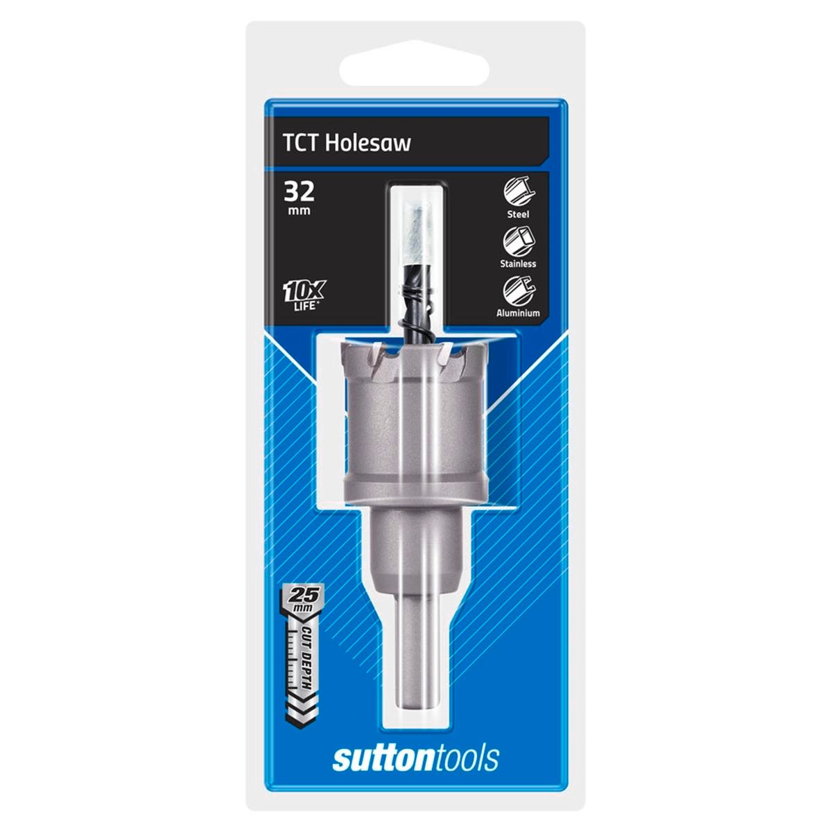 Sutton Tools 32mm TCT Holesaw - Tungsten Carbide - High Performance - SuperSaverAU - view 1