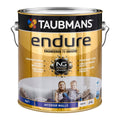 Taubmans 4L White Matt Endure Interior Walls Paint - Water Based - 4L - Stain Resistant - Washable - SuperSaverAU - view 1