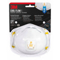 3M P2 Sanding and Fibreglass Respirators - 2 Pack - Polypropylene - Valved - SuperSaverAU - view 1