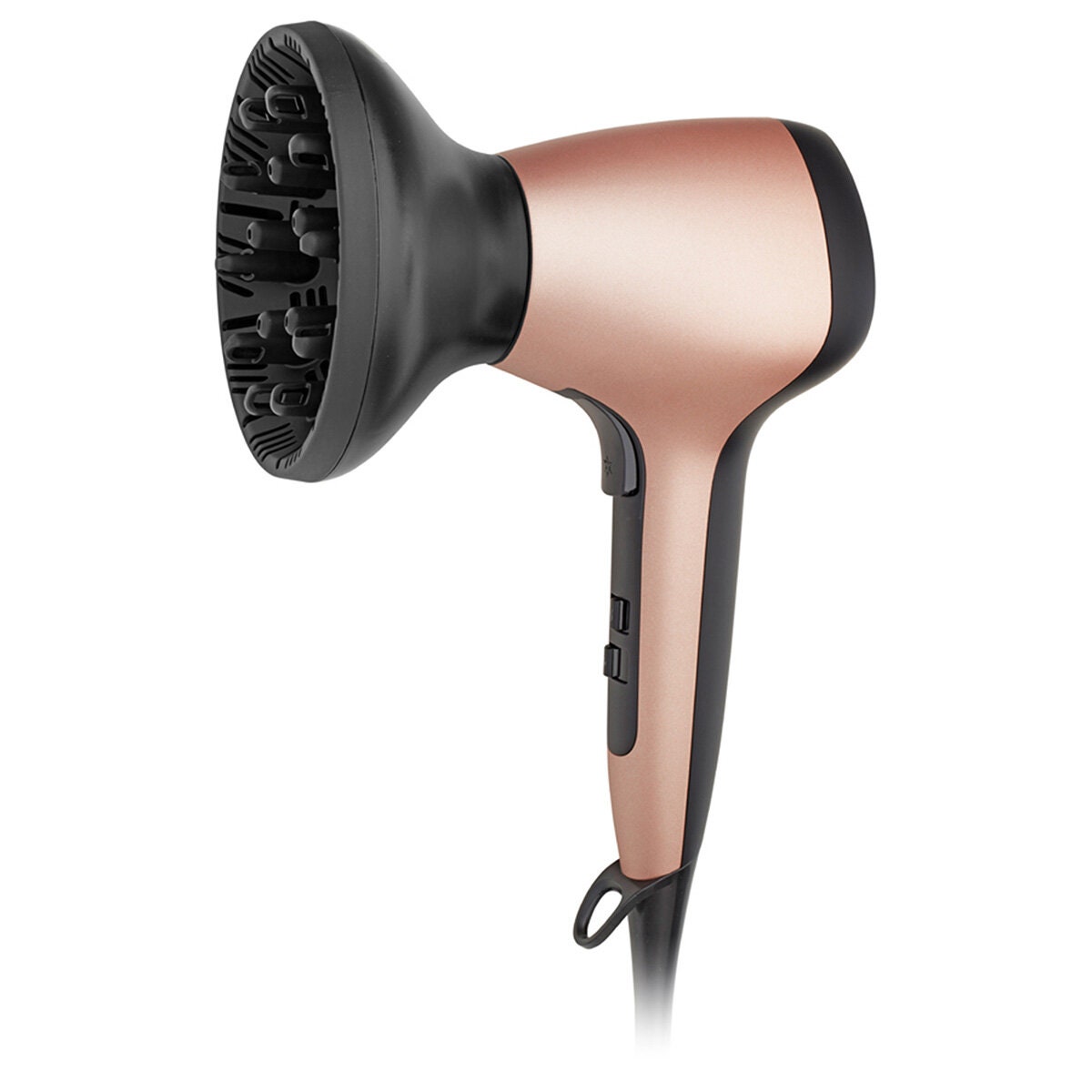 Remington Air3D Plus Hair Dryer - 1800W Motor - Smooth Conditioning - Rose Gold and Black - D7779AU