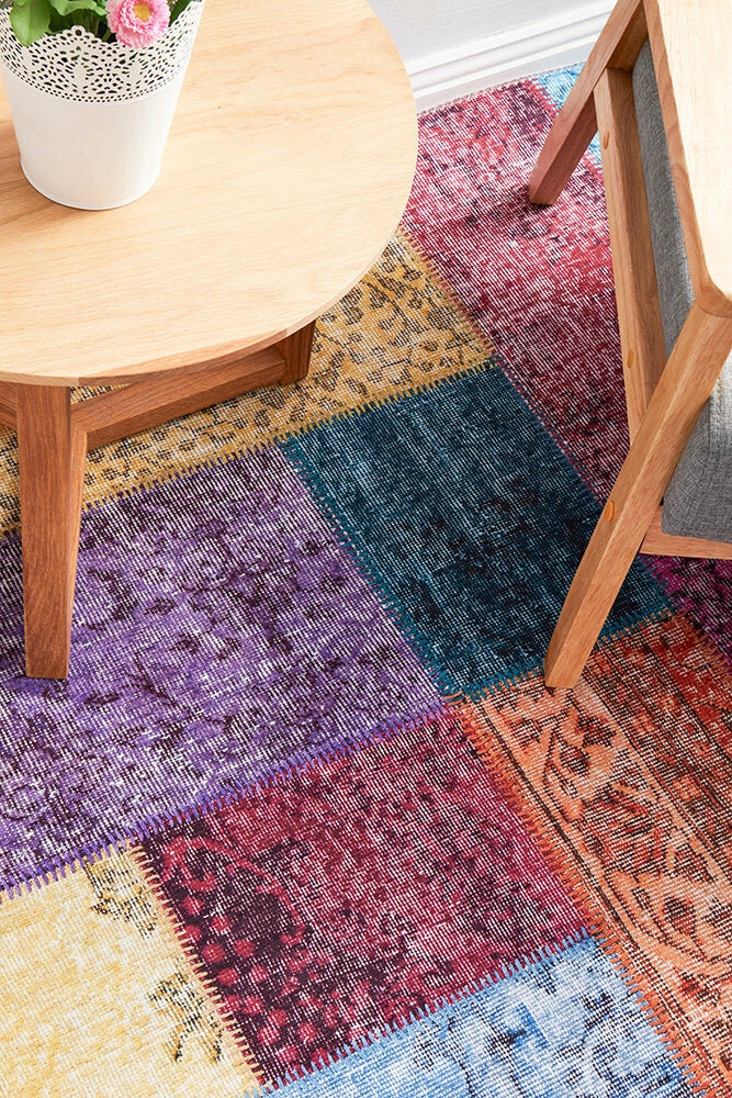 Rug Culture Illusions Large Rug 280x190cm - Multi-coloured Polyester - Short Pile - ILU167MULTI280X190