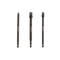 Kincrome Impact Drill Socket Adapter Set - 3 Piece - Cr-Mo - Durable - SuperSaverAU - view 1
