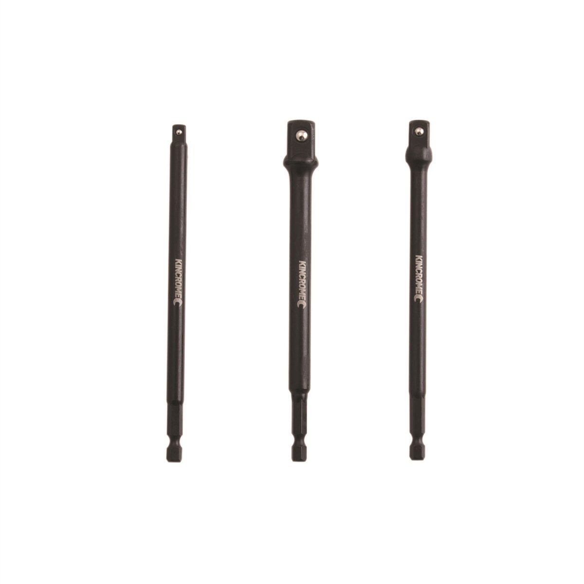 Kincrome Impact Drill Socket Adapter Set - 3 Piece - Cr-Mo - Durable - SuperSaverAU - view 1