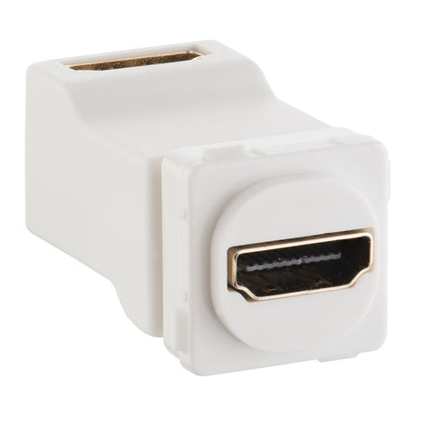 DETA HDMI Grid Plate Insert - Right Angle - Plastic & Metal - Easy Install - SuperSaverAU - view 1
